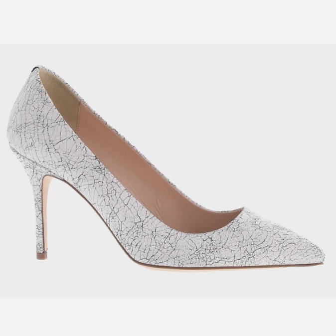 J.Crew - Pump Heels Elsie B7978 White Crackled 7.5 ($295)